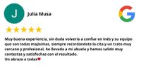RESEÑAS CLÍNICA DENTAL INÉS IRANZO RESEÑAS CLÍNICA DENTAL INÉS IRANZO